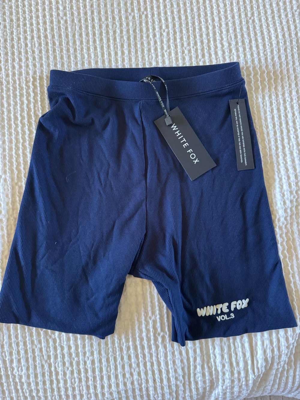 White Fox size S Bike Shorts
